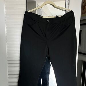 super black stovepipe jeans